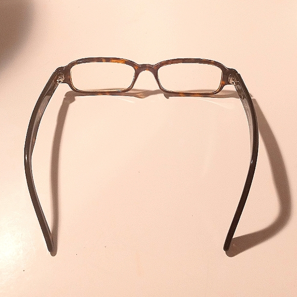 Vintage GUCCI Women's Rectangle Eyeglasses Frames Tortoise - Picture 6 of 8